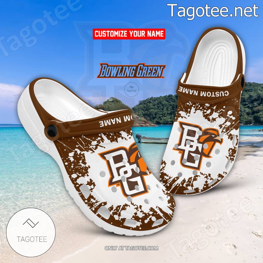 Bowling Green Logo Custom Crocs Clogs - BiShop