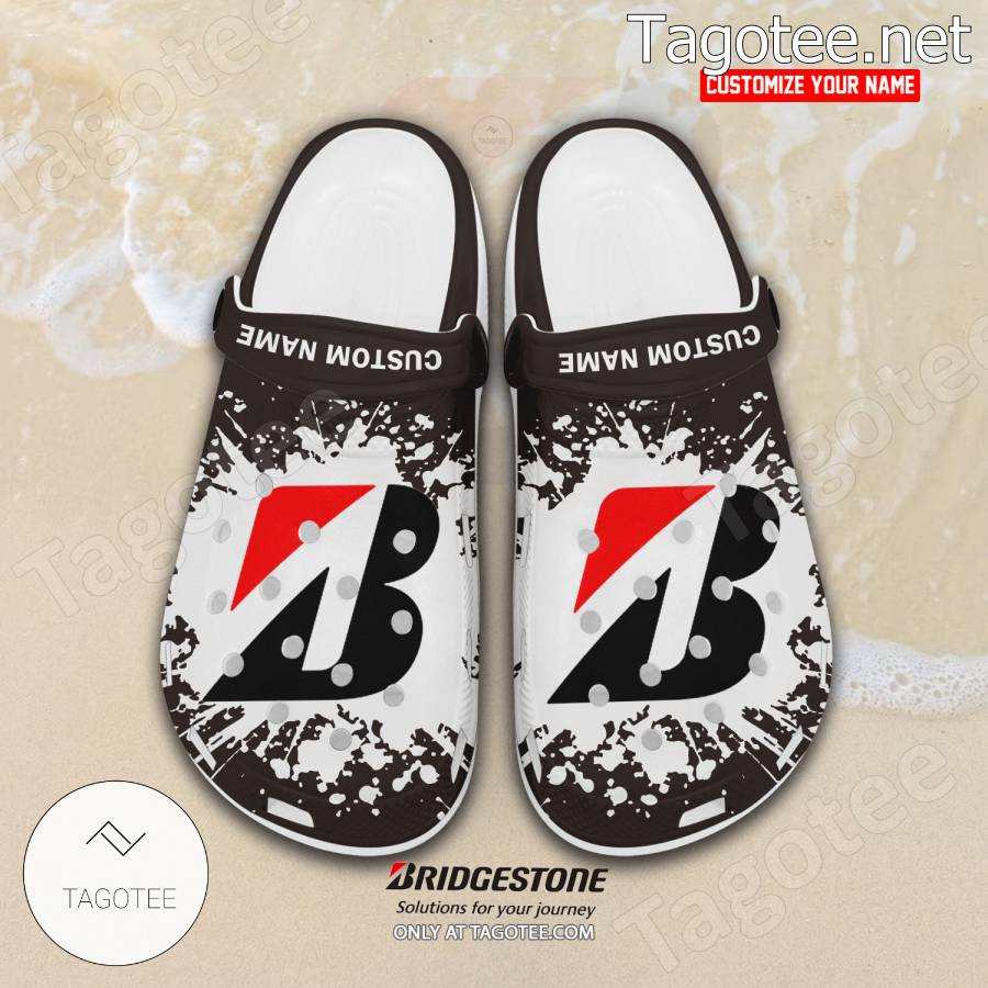 Bridgestone Logo Crocs Clogs - BiShop a