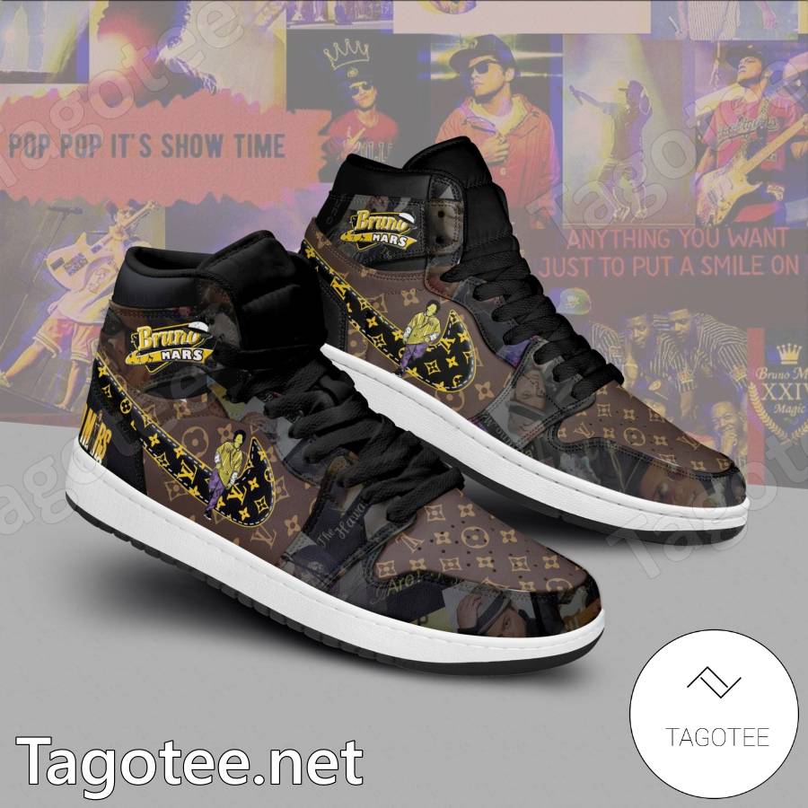 Bruno Mars Louis Vuitton Air Jordan High Top Shoes