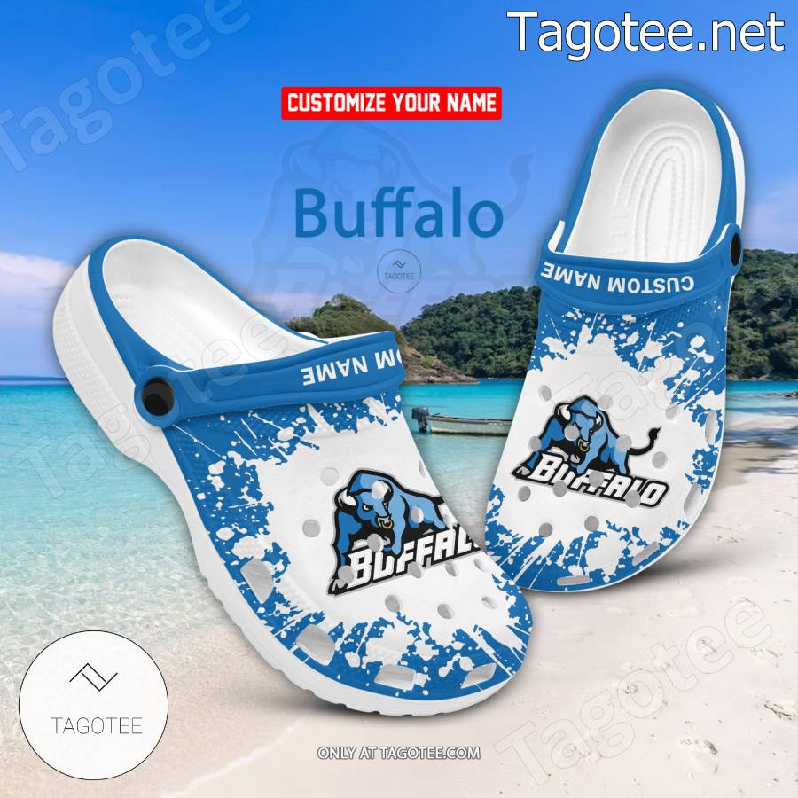 Buffalo Logo Custom Crocs Clogs - BiShop