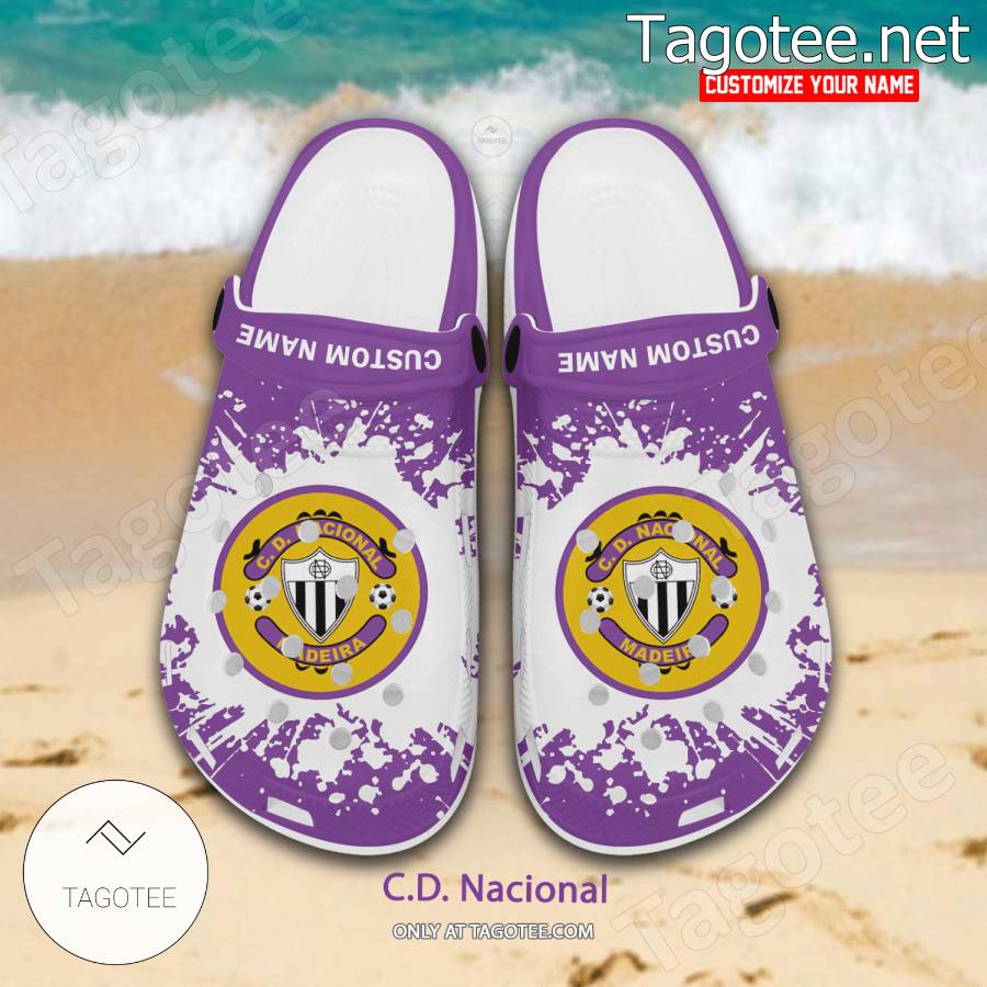 C.D. Nacional Custom Crocs Clogs - BiShop a