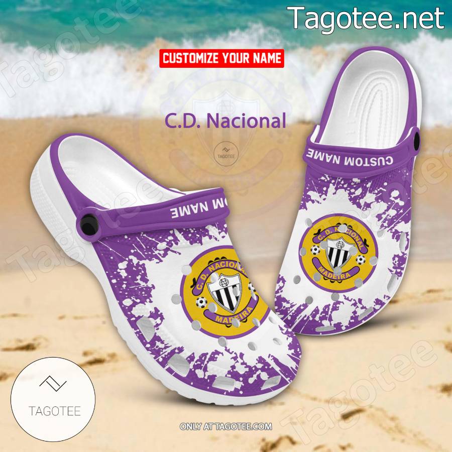 C.D. Nacional Custom Crocs Clogs - BiShop