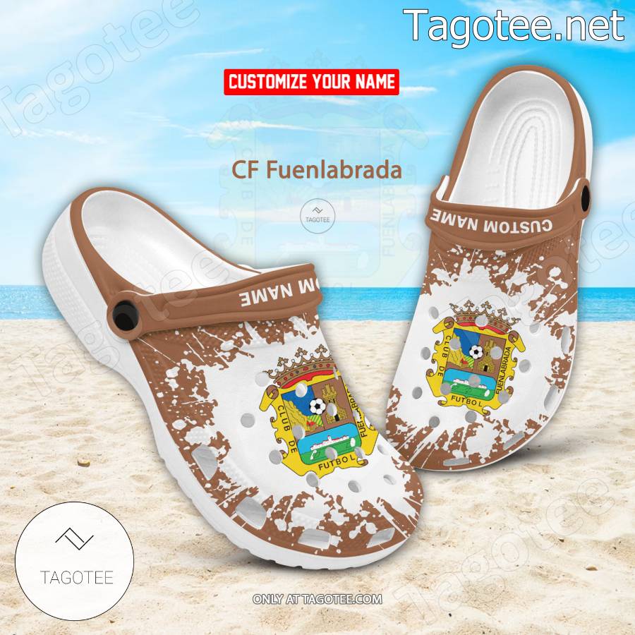 CF Fuenlabrada Custom Crocs Clogs - BiShop