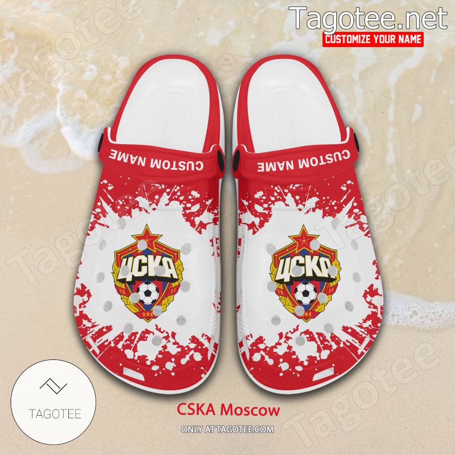 CSKA Moscow Custom Crocs Clogs - BiShop a