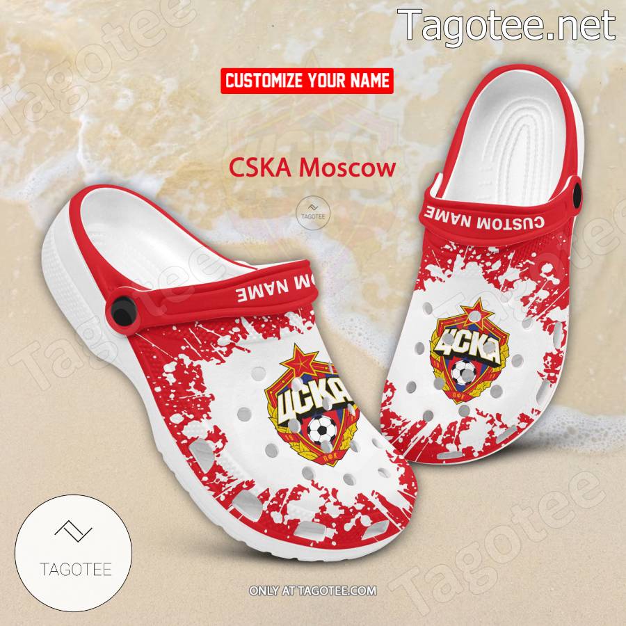 CSKA Moscow Custom Crocs Clogs - BiShop