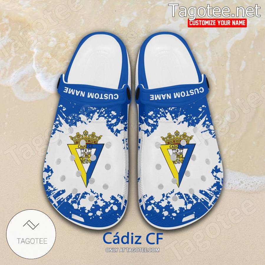 Cádiz CF Custom Crocs Clogs - BiShop a