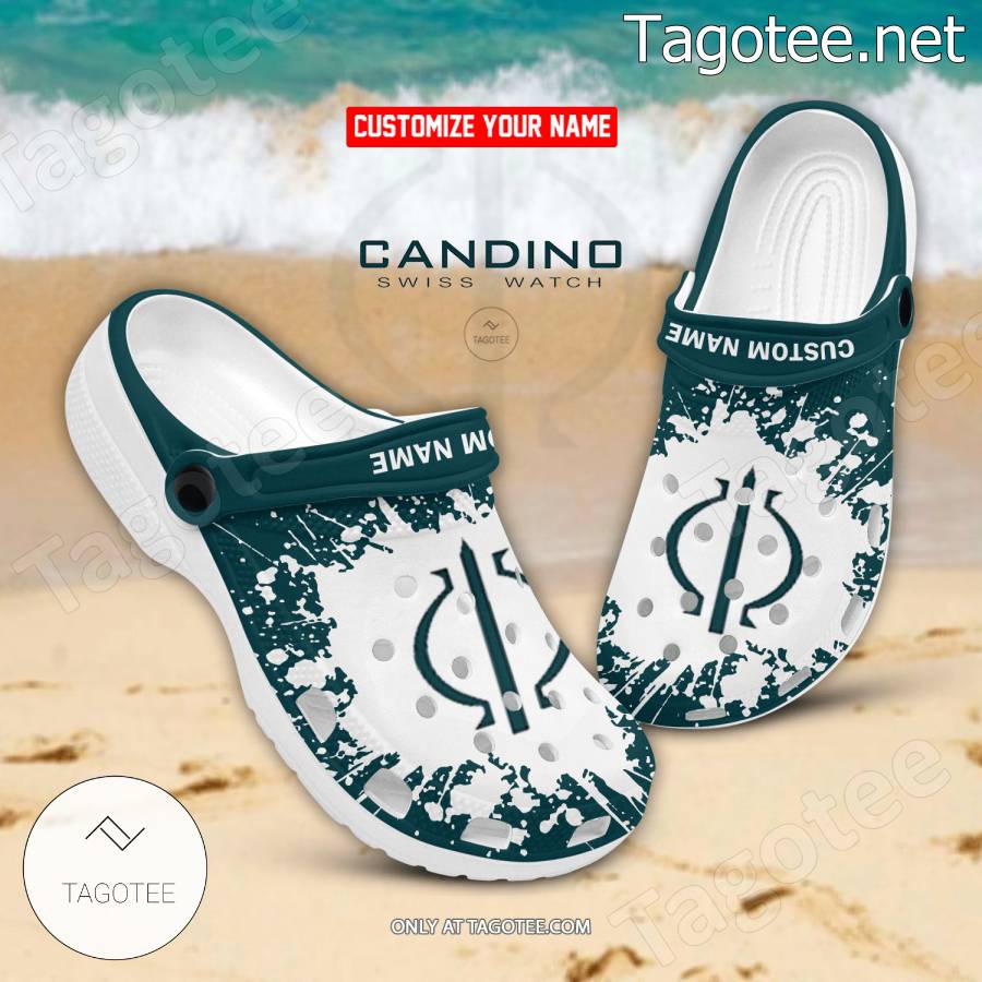 Candino Watch Logo Crocs Clogs - BiShop