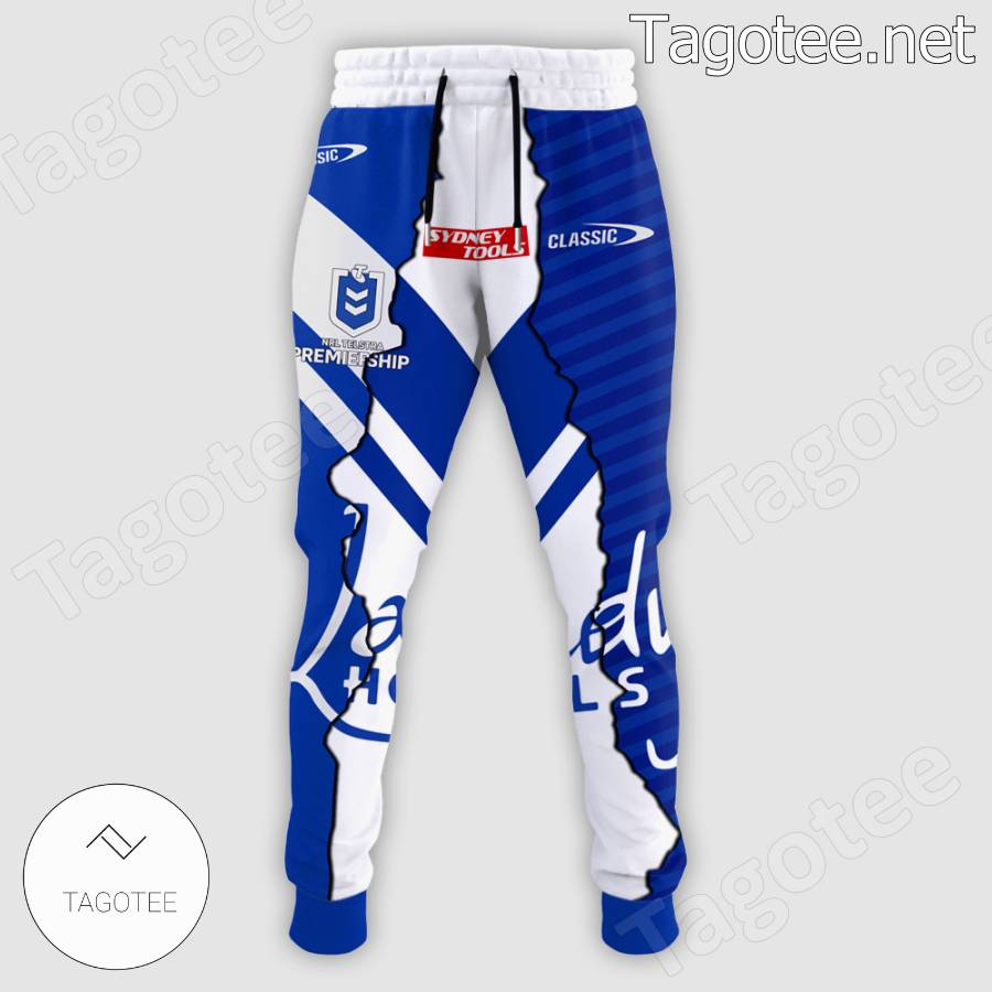 Canterbury-bankstown Bulldogs Nrl Laundy Hotels Custom Hoodie And Pants