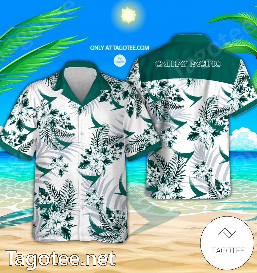 Cathay Pacific Airways Logo Hawaiian Shirt And Shorts - EmonShop