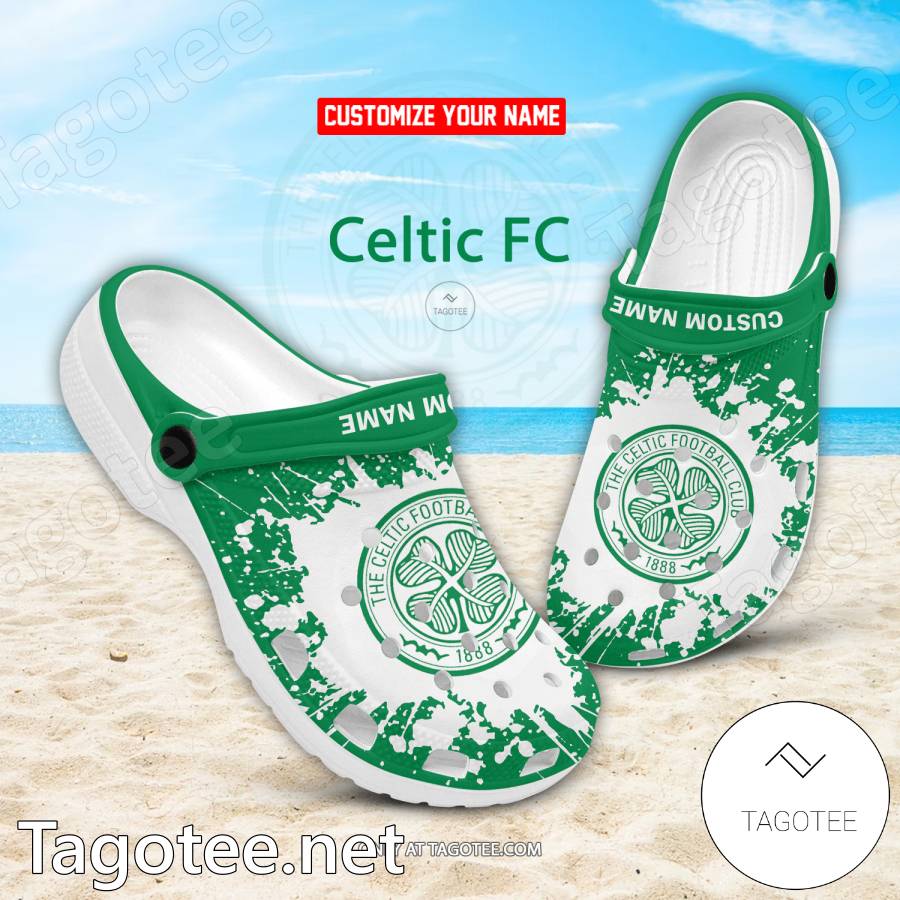 Celtic FC Custom Crocs Clogs - BiShop