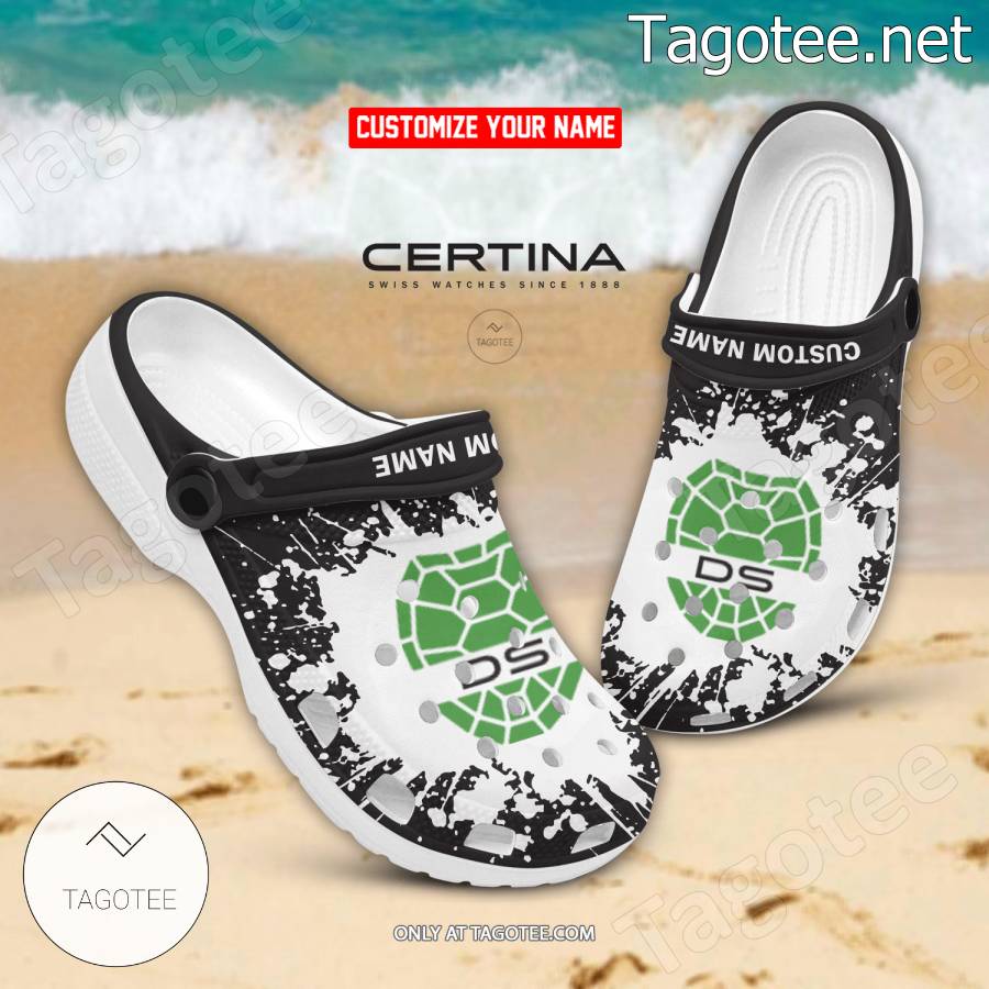 Certina Watch Logo Crocs Clogs - BiShop