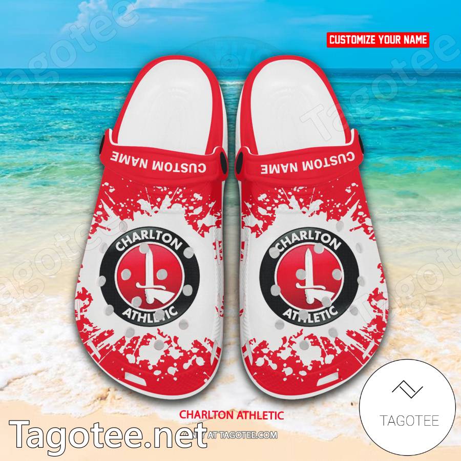 Charlton Athletic Custom Crocs Clogs - BiShop a