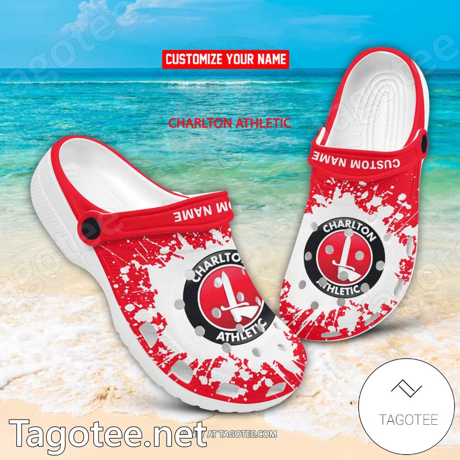 Charlton Athletic Custom Crocs Clogs - BiShop