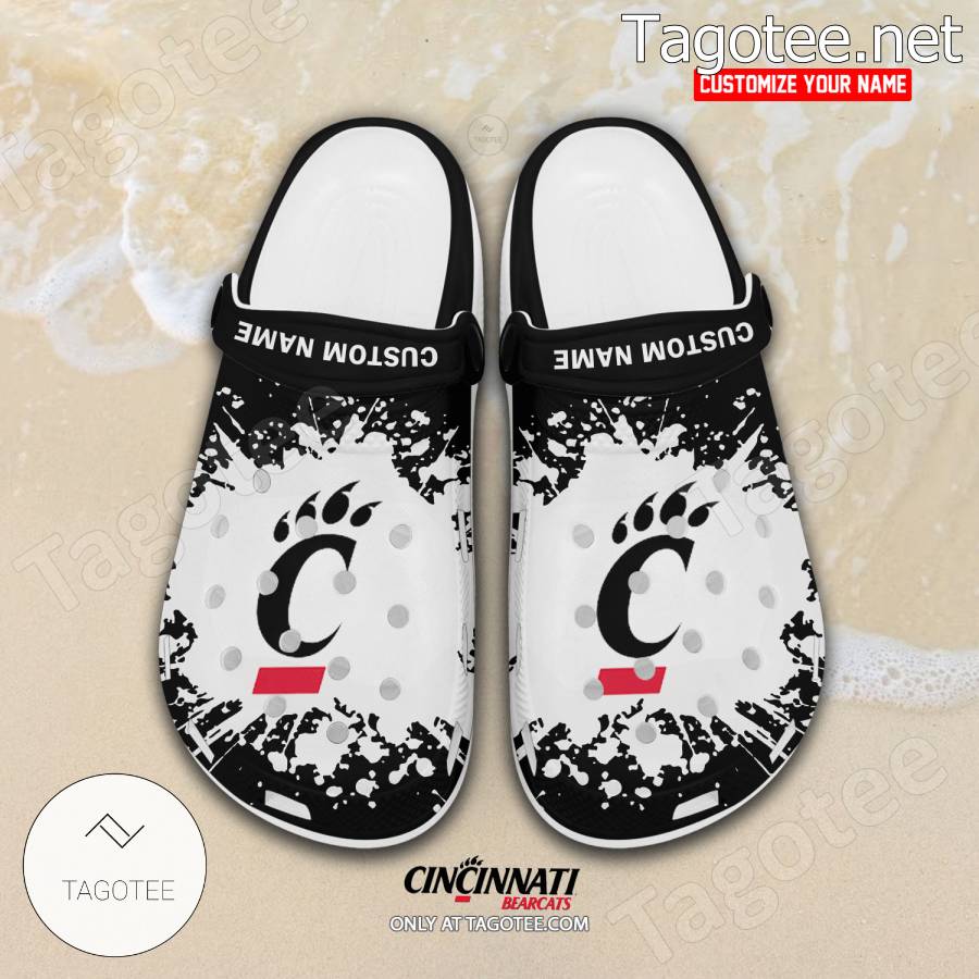 Cincinnati Bearcats Logo Custom Crocs Clogs - BiShop a