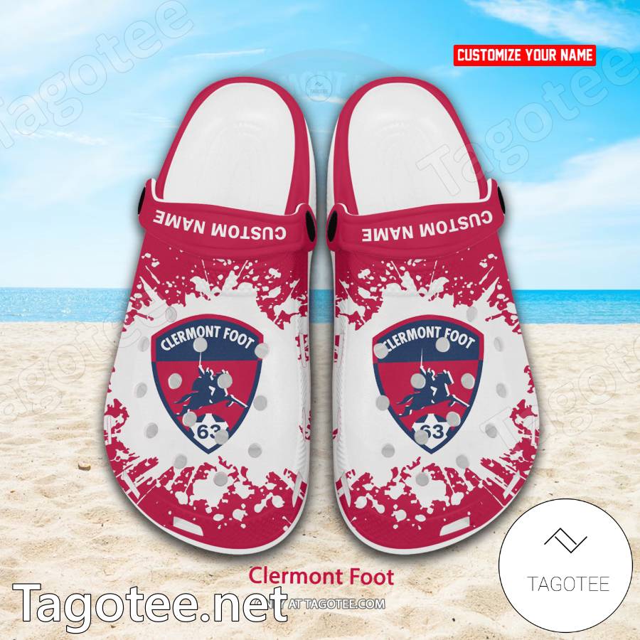 Clermont Foot Custom Crocs Clogs - BiShop a