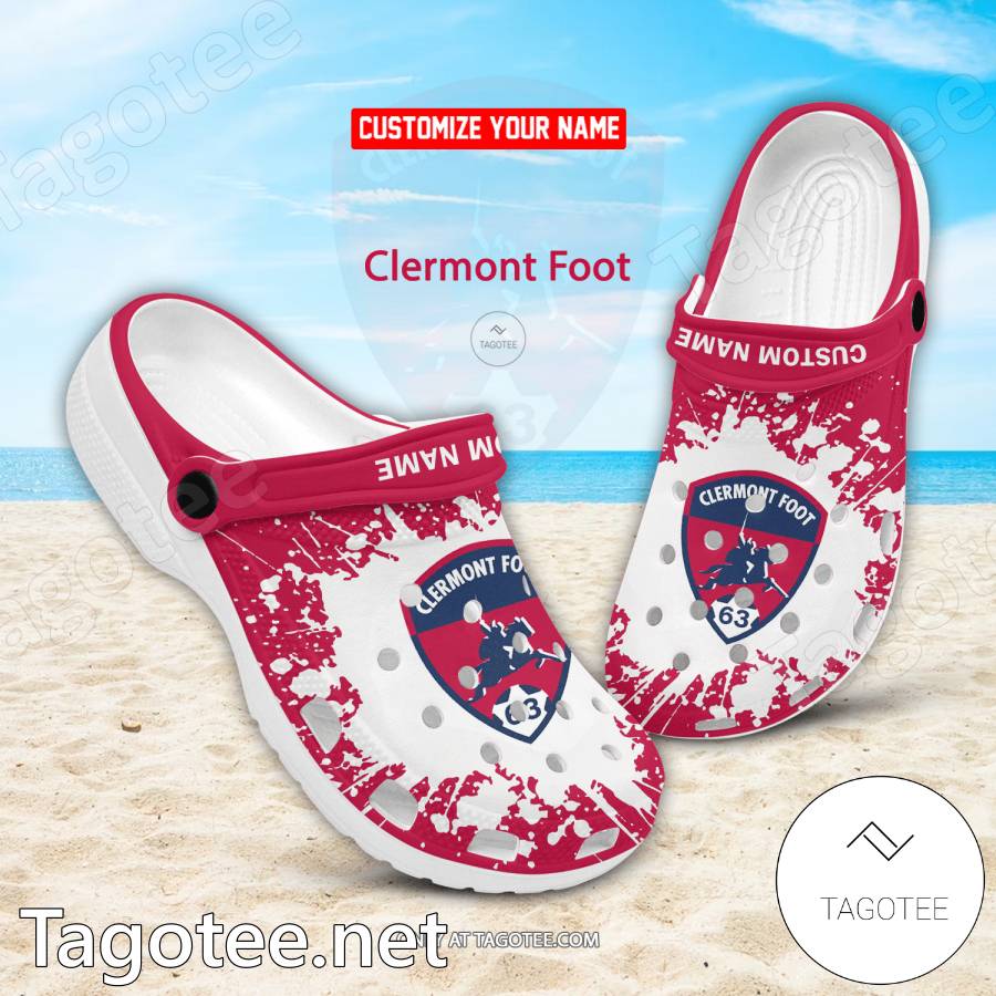 Clermont Foot Custom Crocs Clogs - BiShop