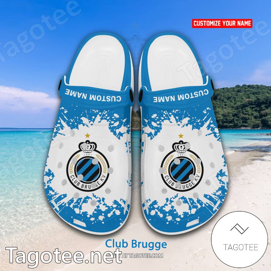 Club Brugge Custom Crocs Clogs - BiShop a