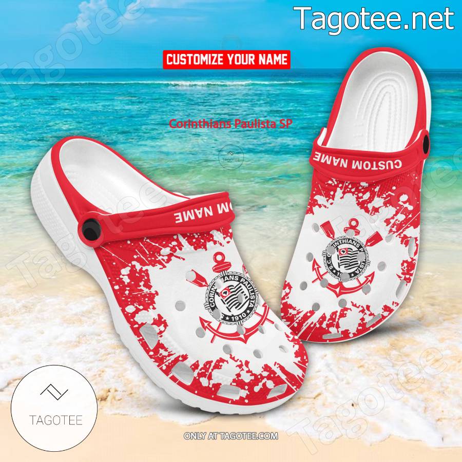 Corinthians Paulista SP Custom Crocs Clogs - BiShop