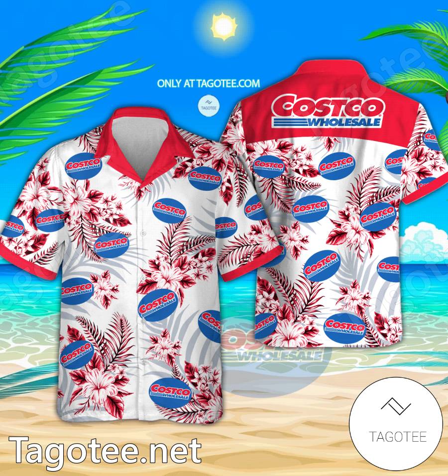 Costco Logo Hawaiian Shirt And Shorts - EmonShop