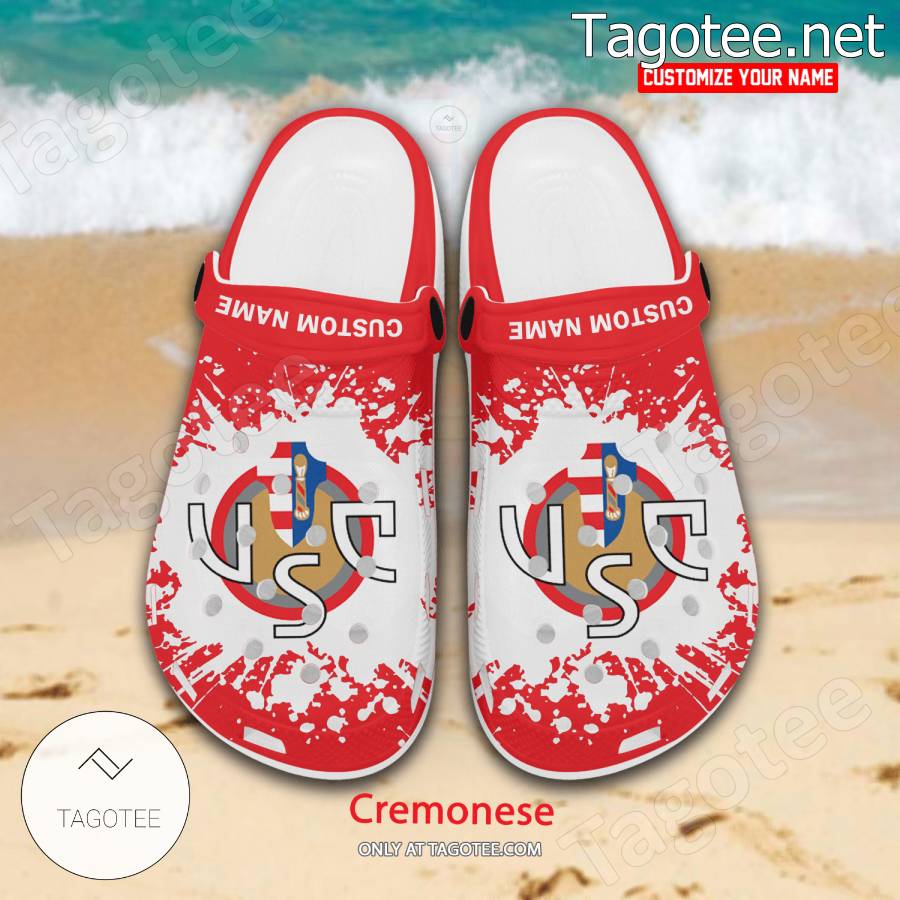 Cremonese Logo Custom Crocs Clogs - BiShop a