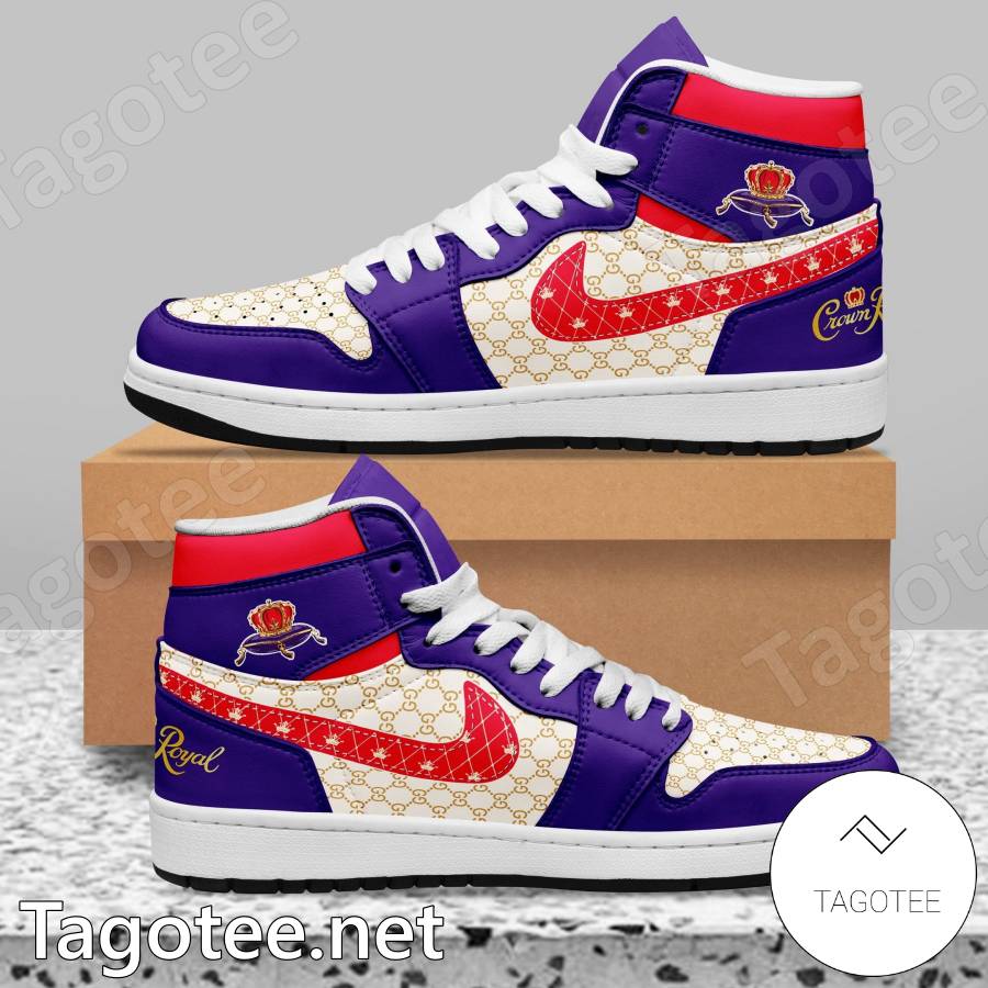 Crown Royal Gucci Air Jordan High Top Shoes