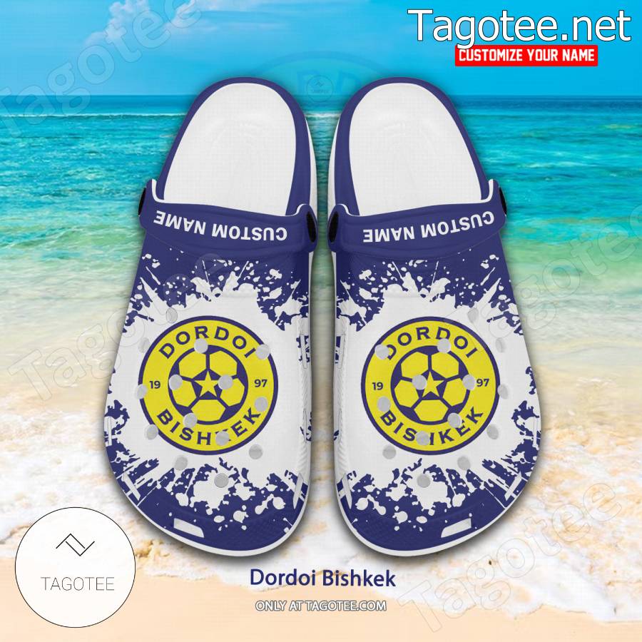 Dordoi Bishkek Logo Custom Crocs Clogs - BiShop a