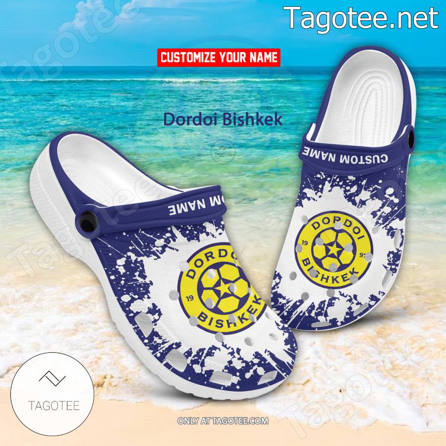 Dordoi Bishkek Logo Custom Crocs Clogs - BiShop