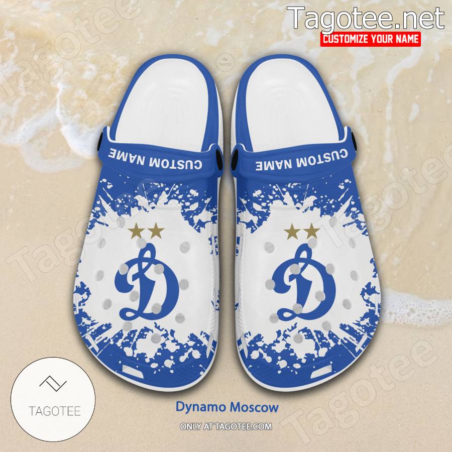 Dynamo Moscow Custom Crocs Clogs - BiShop a