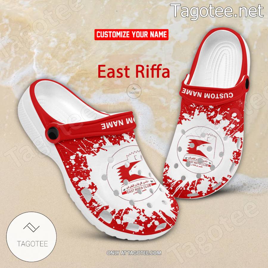 East Riffa Logo Custom Crocs Clogs - BiShop