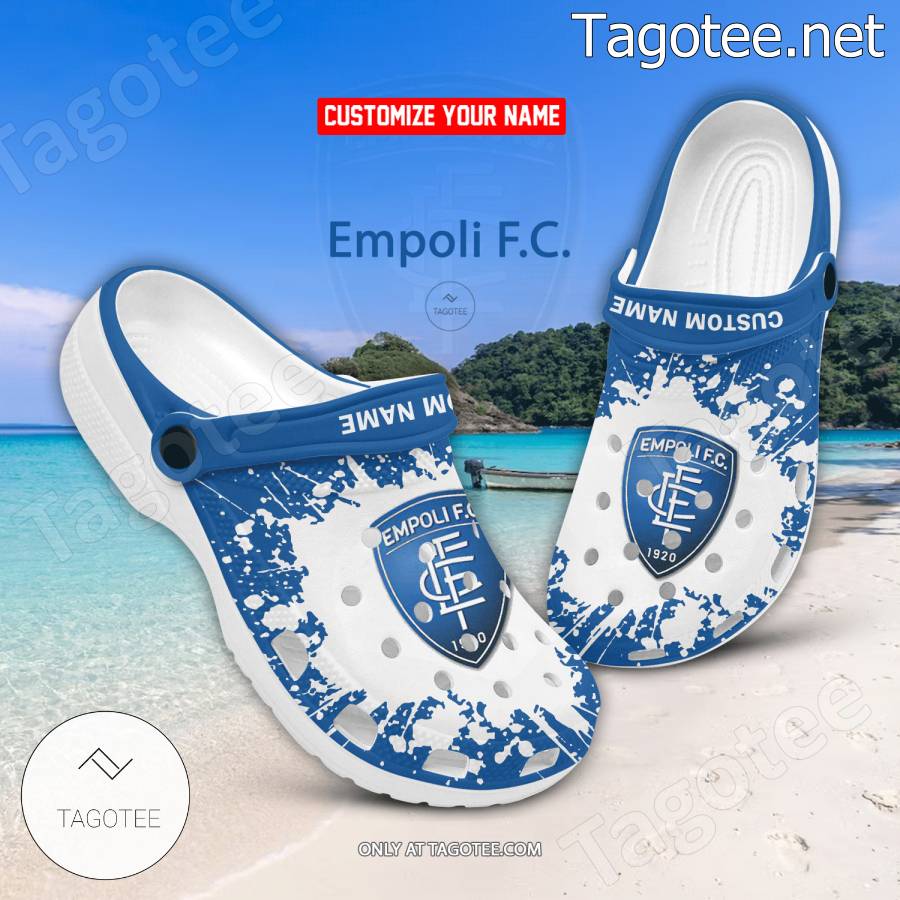 Empoli F.C. Logo Custom Crocs Clogs - BiShop