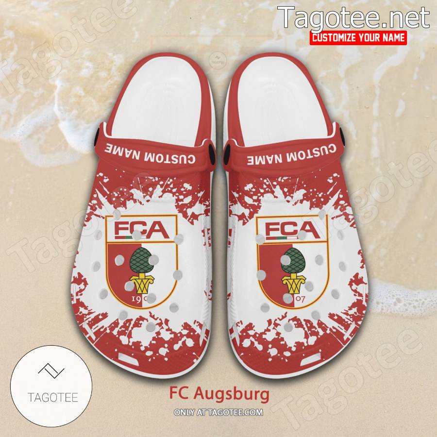 FC Augsburg Custom Crocs Clogs - BiShop a