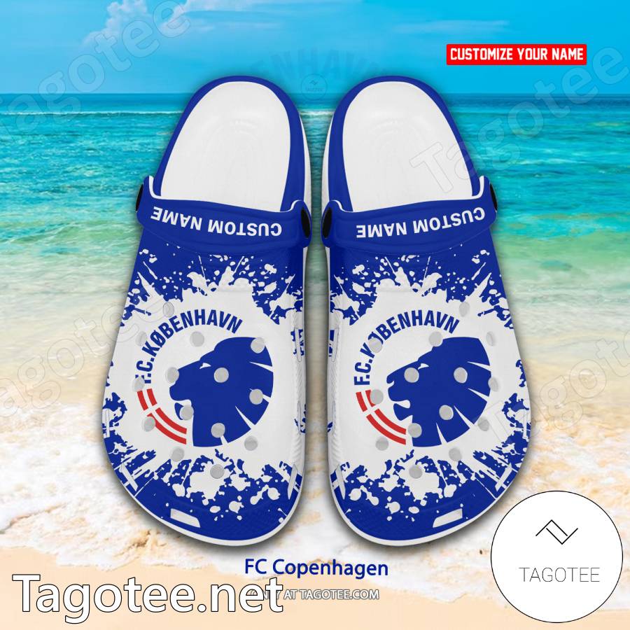 FC Copenhagen Custom Crocs Clogs - BiShop a