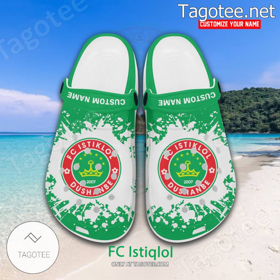 FC Istiqlol Logo Custom Crocs Clogs - BiShop a