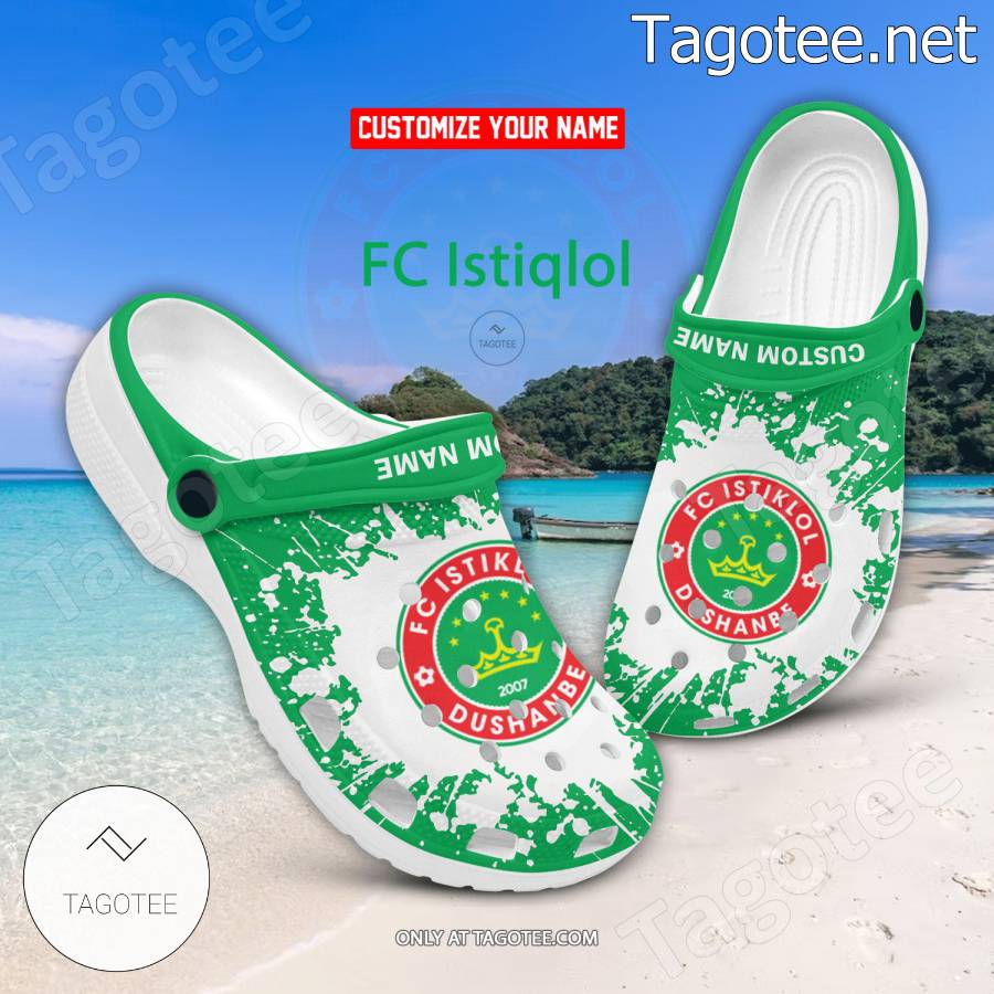 FC Istiqlol Logo Custom Crocs Clogs - BiShop