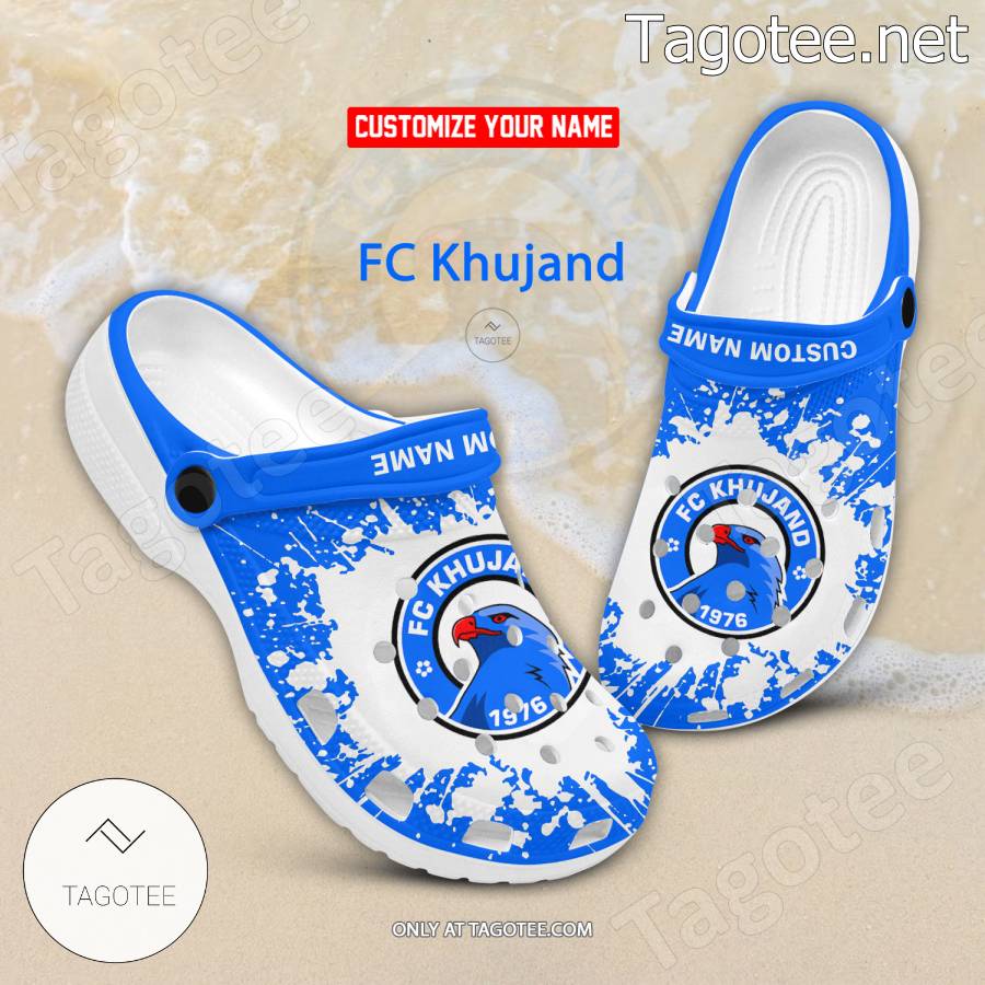 FC Khujand Logo Custom Crocs Clogs - BiShop