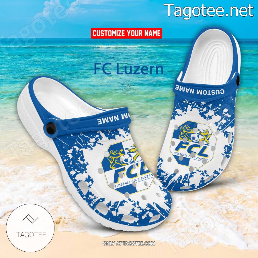 FC Luzern Custom Crocs Clogs - BiShop