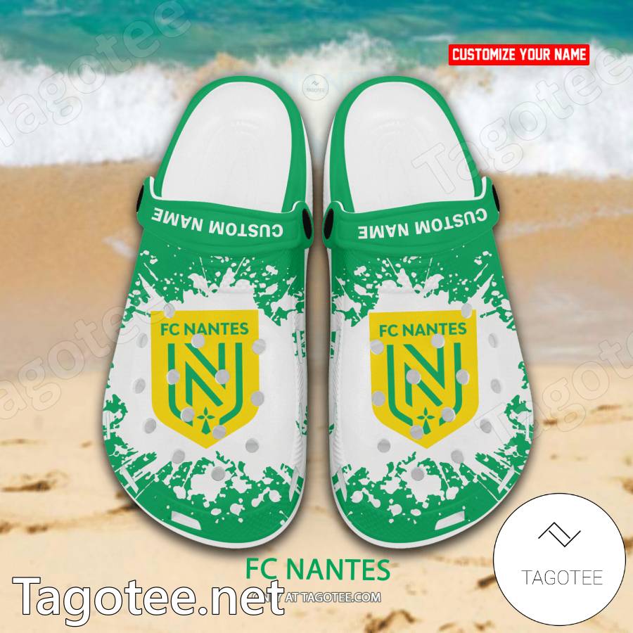 FC Nantes Custom Crocs Clogs - BiShop a