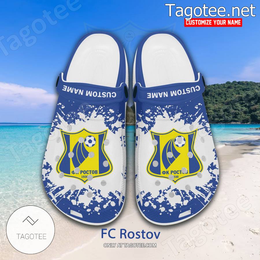 FC Rostov Custom Crocs Clogs - BiShop a