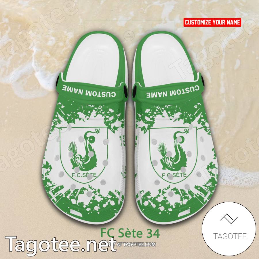 FC Sète 34 Custom Crocs Clogs - BiShop a