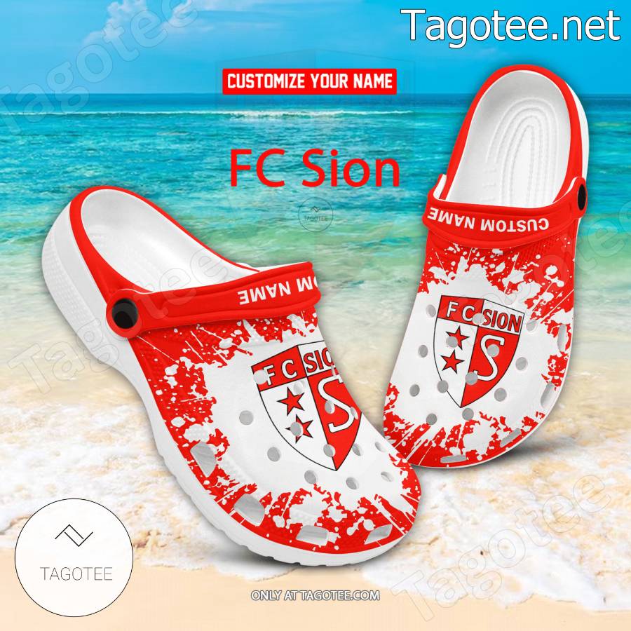 FC Sion Custom Crocs Clogs - BiShop