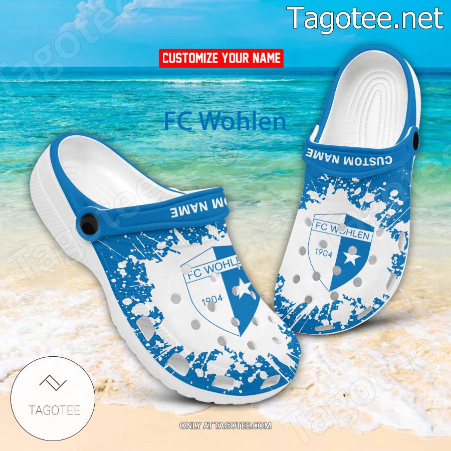 FC Wohlen Custom Crocs Clogs - BiShop