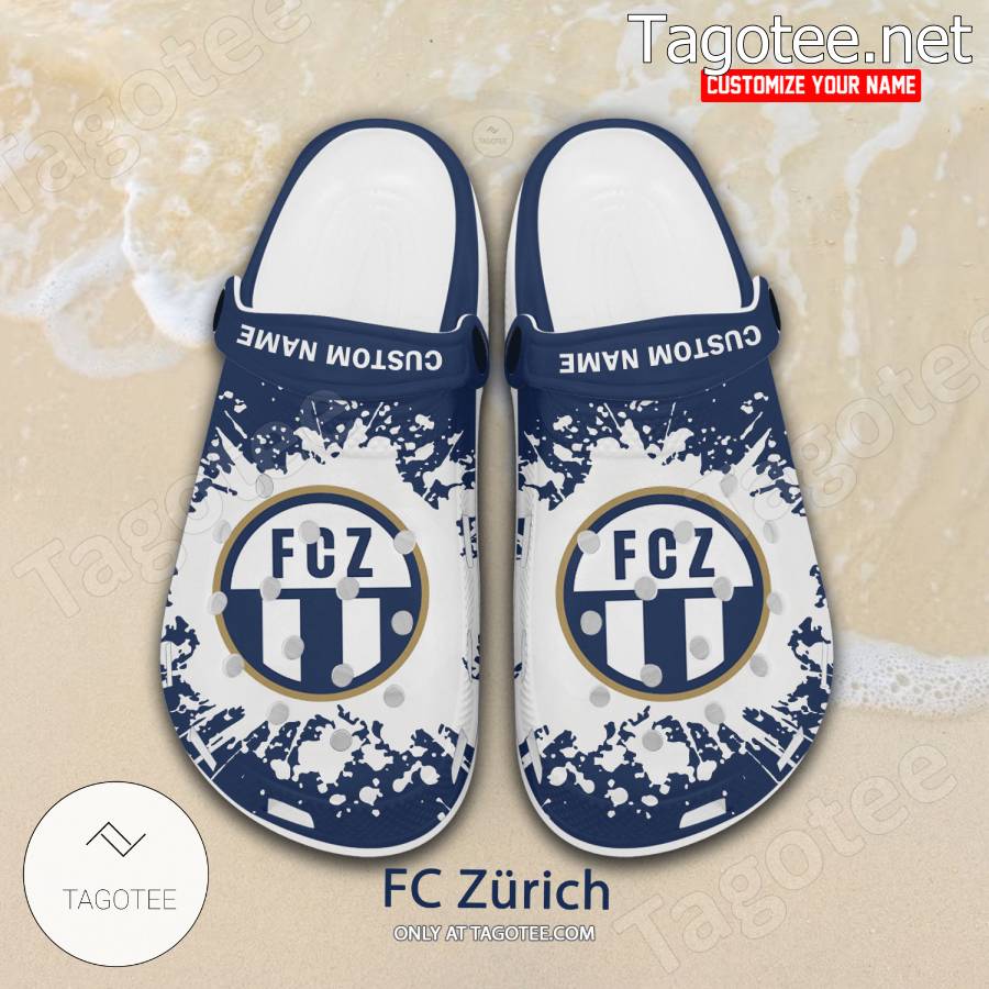 FC Zürich Custom Crocs Clogs - BiShop a