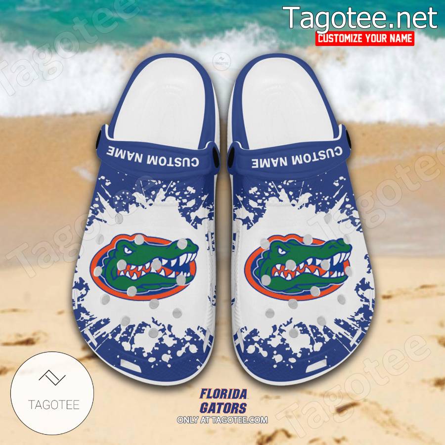 Florida Gators Logo Custom Crocs Clogs - BiShop a