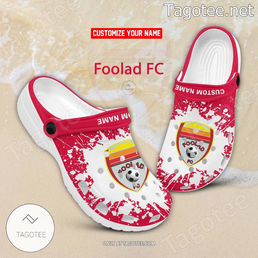 Foolad FC Logo Custom Crocs Clogs - BiShop