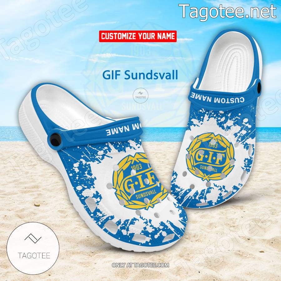 GIF Sundsvall Custom Crocs Clogs - BiShop