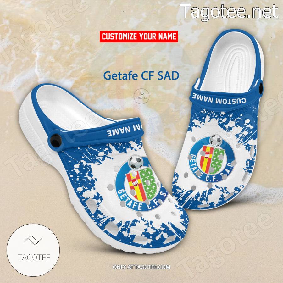 Getafe CF SAD Custom Crocs Clogs - BiShop