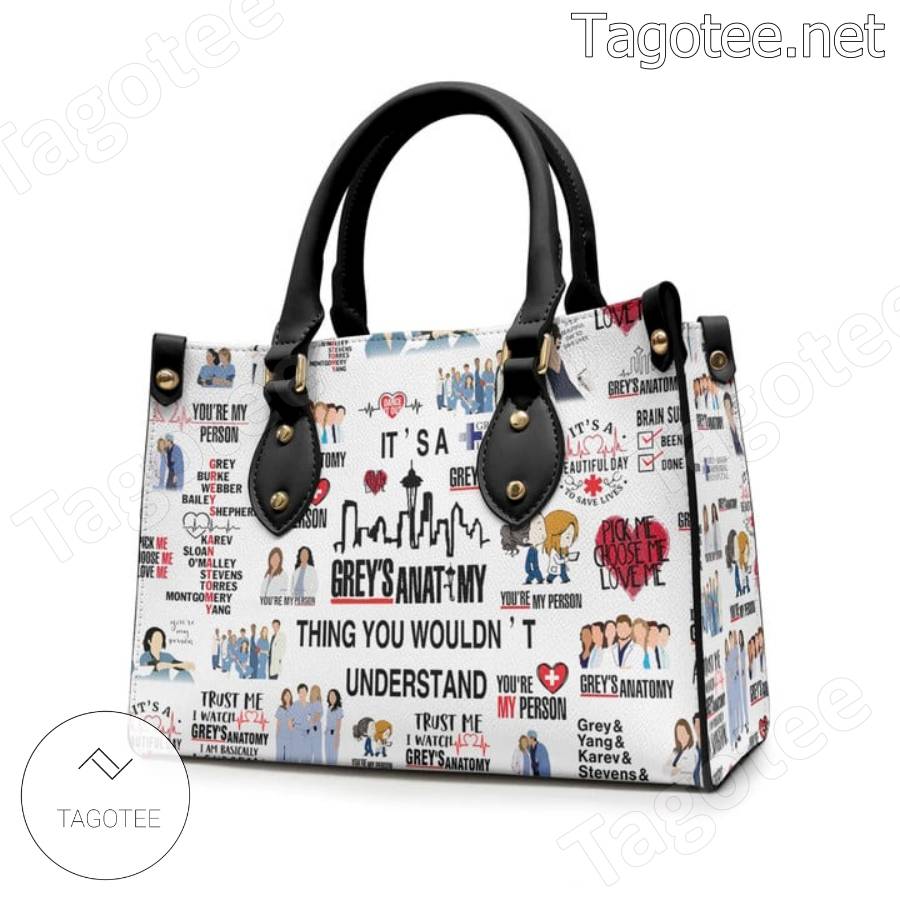 Grey's Anatomy Tv Series Handbag a