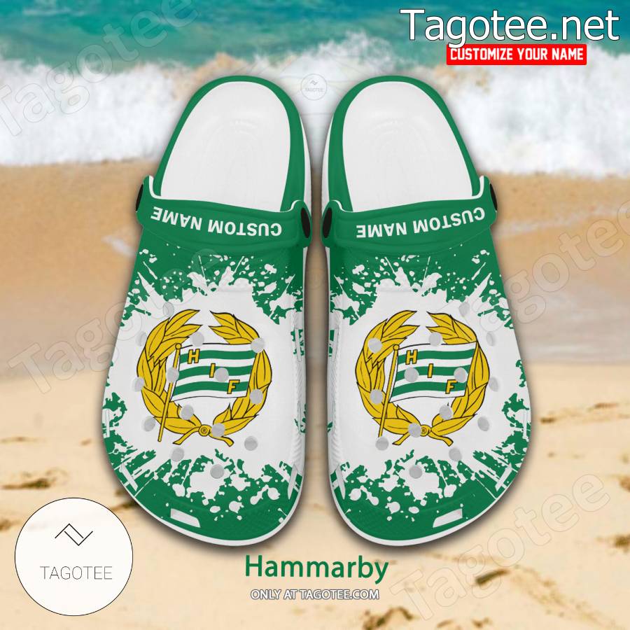 Hammarby Custom Crocs Clogs - BiShop a