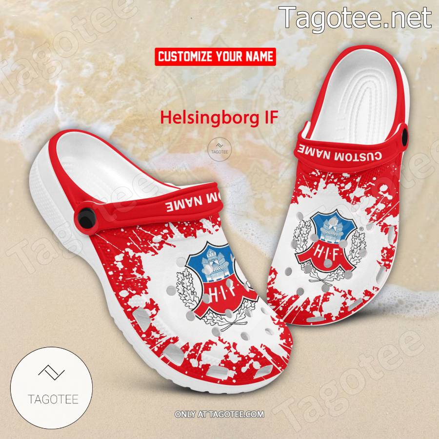 Helsingborg IF Custom Crocs Clogs - BiShop