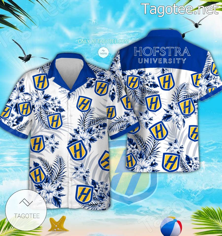 Hofstra University Hawaiian Shirt And Shorts - EmonShop